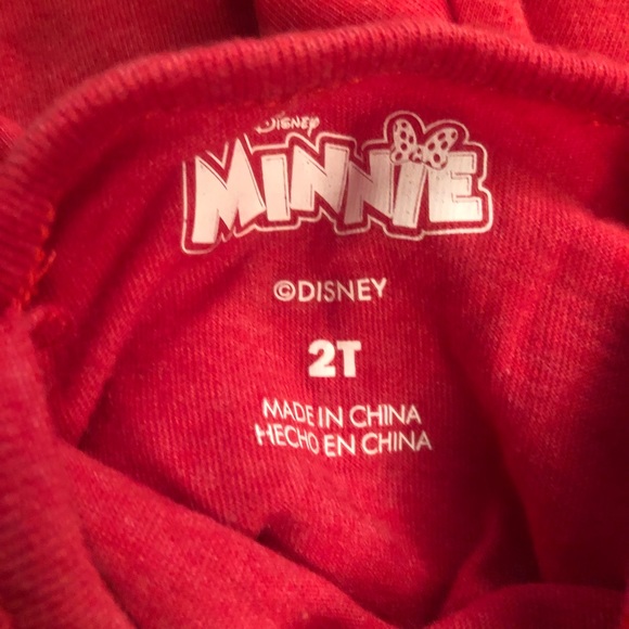 Disney Matching Sets Minnie Mouse Outfit For Little Girls Poshmark